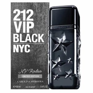 C HERRERA 212 VIP BLACK  NY RODEO EDP 100ML